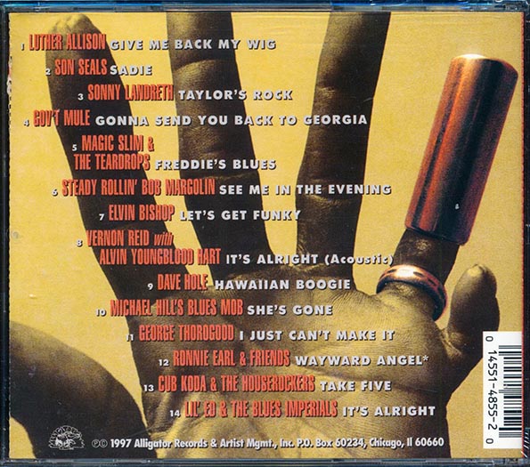 Elvin Bishop, George Thorogood, Luther Allison, Etc. - Hound Dog Taylor: A Tribute (incl. large booklet)
