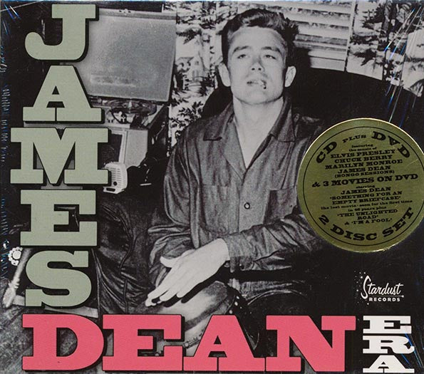 Elvis Presley, Buddy Holly, Chuck Berry, James Dean, Little Richard, Etc. - James Dean Era (22 tracks) (incl. DVD) (incl. large booklet) (marked/ltd stock) CD