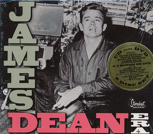 Elvis Presley, Buddy Holly, Chuck Berry, James Dean, Little Richard, Etc. - James Dean Era (22 tracks) (incl. DVD) (incl. large booklet) (marked/ltd stock) CD