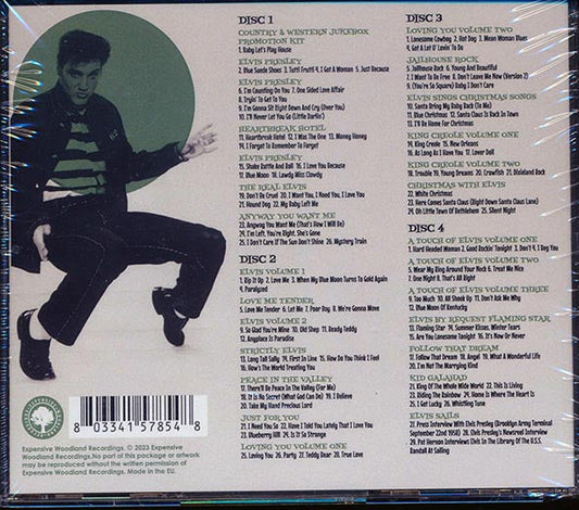 Elvis Presley - Complete USA EP Collection 1955-1962 (103 tracks) (4xCD)