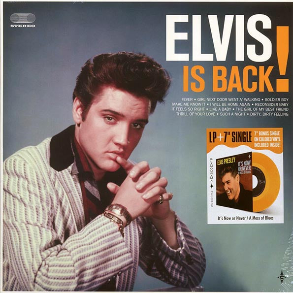Elvis Presley - Elvis Is Back! (+4 bonus tracks) (180g) (incl. a bonus 45rpm vinyl)