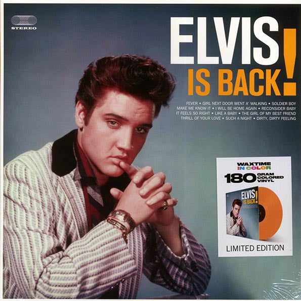 Elvis Presley - Elvis Is Back (+4 bonus tracks) (180g) (orange vinyl)