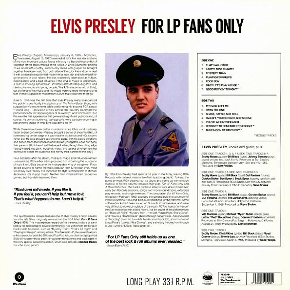 Elvis Presley - For LP Fans Only (180g)