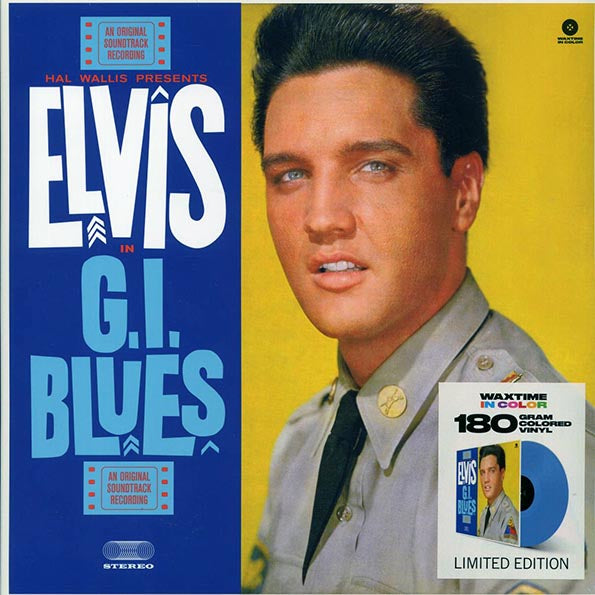Elvis Presley - GI Blues (+4 bonus tracks) (ltd. ed.) (180g) (blue vinyl)