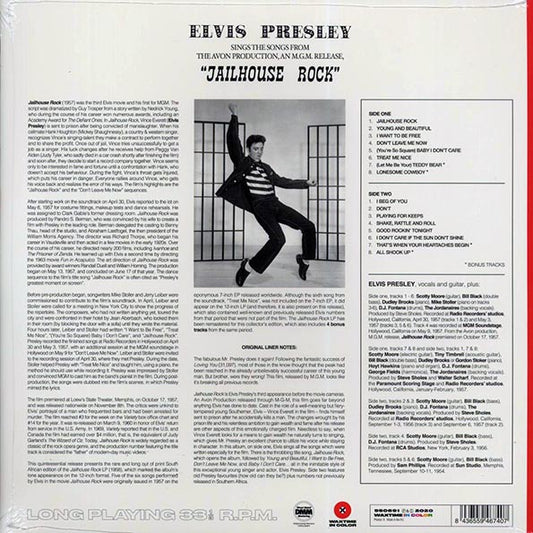 Elvis Presley - Jailhouse Rock (+4 bonus tracks) (180g) (red vinyl)