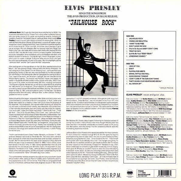 Elvis Presley - Jailhouse Rock (DMM) (ltd. ed.) (180g) (High-Def VV)