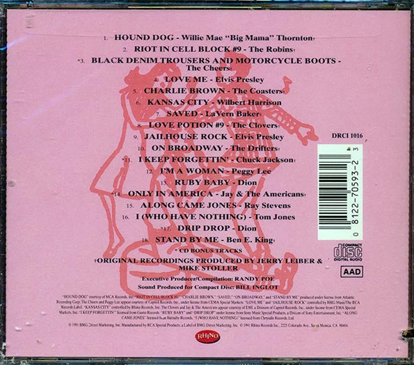 Elvis Presley, The Drifters, Tom Jones, Ben E King, Dion, Etc. - There's A Riot Goin' On! The Rock 'N' Roll Classics Of Lieber & Stoller (marked/ltd stock)