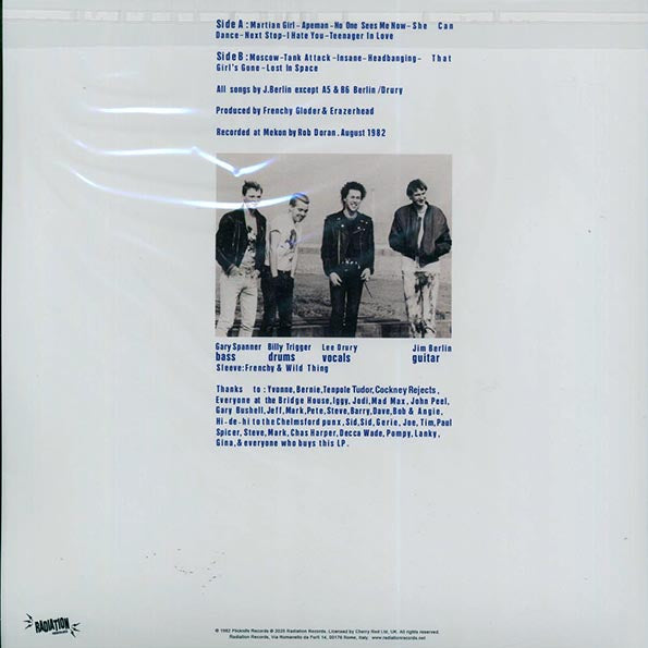 Erazerhead - The Rumble Of The East (RSD 2025) (blue vinyl)