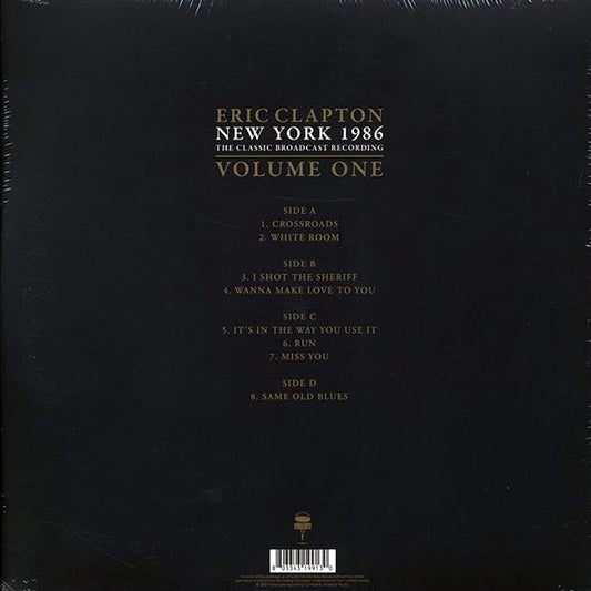 Eric Clapton - New York 1986 Volume 1: The Classic Broadcast Recording (2xLP)