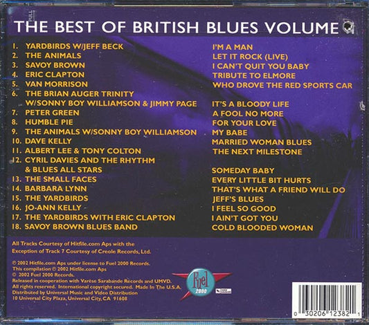 Eric Clapton, The Yardbirds, Jeff Beck, The Animals, Jimmy Page, Etc. - Best Of British Blues 2 (marked/ltd stock)