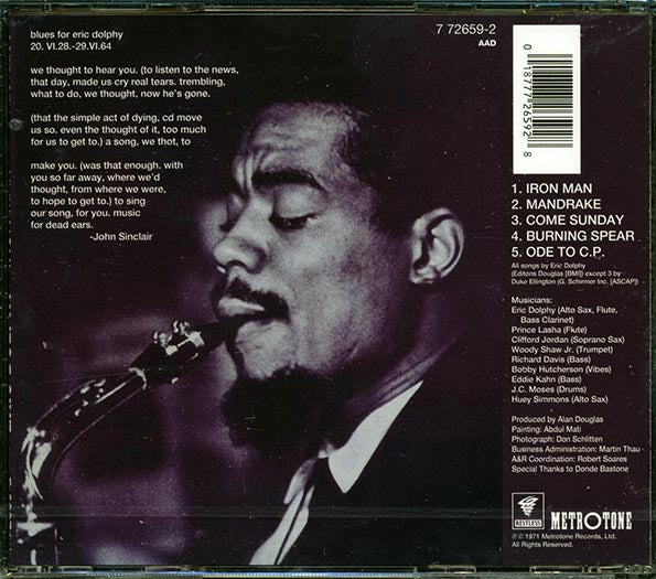 Eric Dolphy  - Iron Man