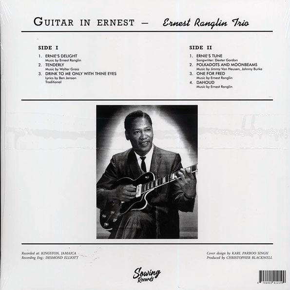 Ernest Ranglin - Guitar In Ernest (clear vinyl)