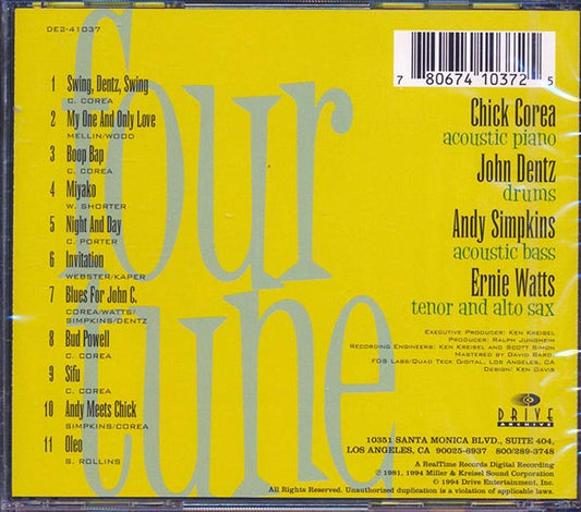 Ernie Watts, Chick Corea, John Dentz, Andy Simpkins - Fourtune
