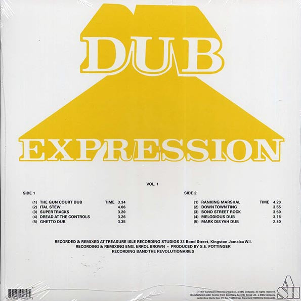 Errol Brown, The Revolutionaries - Dub Expression