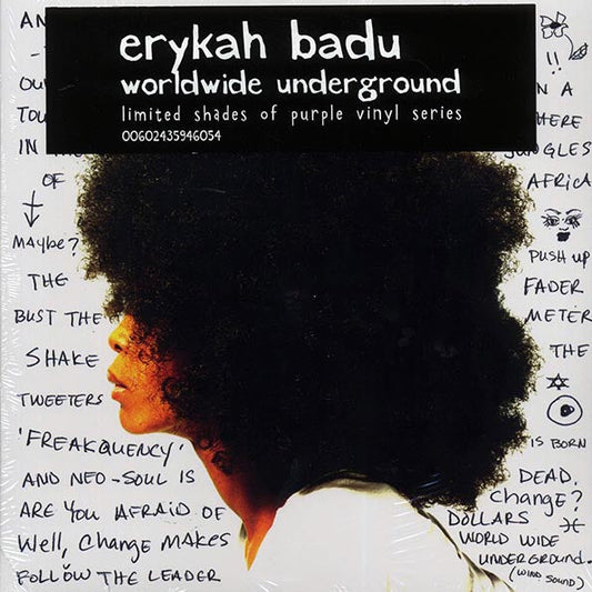 Erykah Badu - Worldwide Underground (ltd. ed.) (purple vinyl)