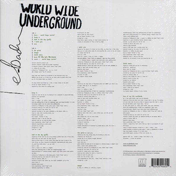 Erykah Badu - Worldwide Underground (ltd. ed.) (purple vinyl)