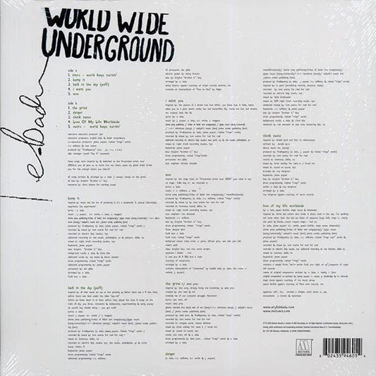 Erykah Badu - Worldwide Underground (ltd. ed.) (purple vinyl)