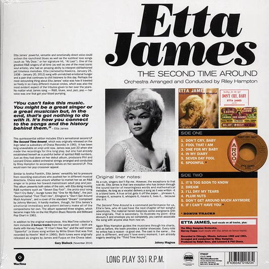 Etta James - The Second Time Around (incl. mp3) (180g)