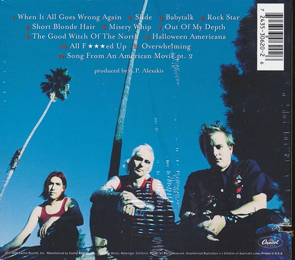 Everclear - Songs From An American Movie Volume 2: Good Time For A Bad Attitude (marked/ltd stock) CD