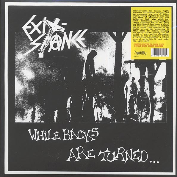 Exit-Stance - While Backs Are Turned  (white vinyl)