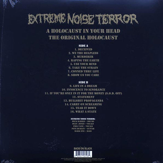 Extreme Noise Terror - A Holocaust In Your Head: The Original Holocaust (ltd. ed.) (gold vinyl)