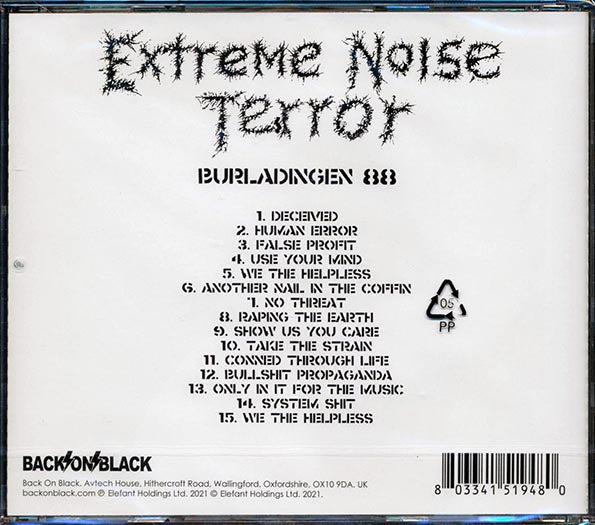 Extreme Noise Terror - Burladingen 88