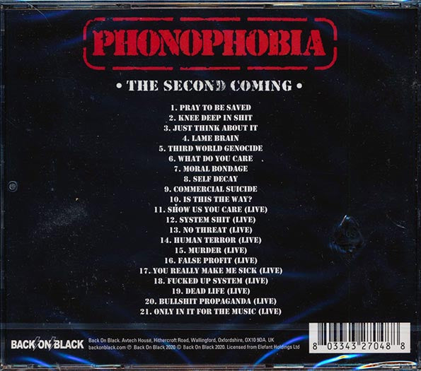 Extreme Noise Terror - Phonophobia: The Second Coming