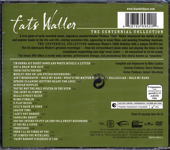 Fats Waller - The Centennial Collection (21 tracks)