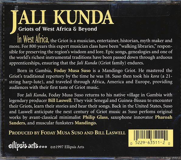 Foday Musa Suso - Jali Kunda: Griots Of West Africa And Beyond