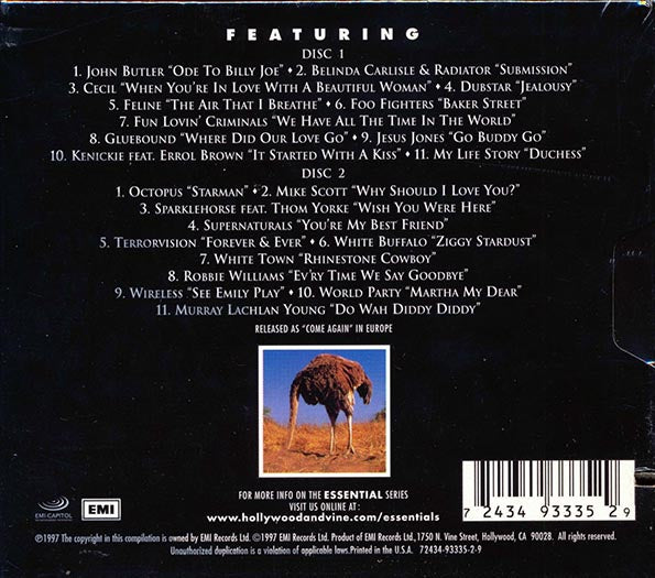 Foo Fighters, Belinda Carlisle, Sparklehorse, Etc. - Essential Interpretations: Today's Great Artists Perform Yesterday's Classics (22 tracks) (ltd. ed.) (2xCD) (incl. large booklet) (marked/ltd stock)