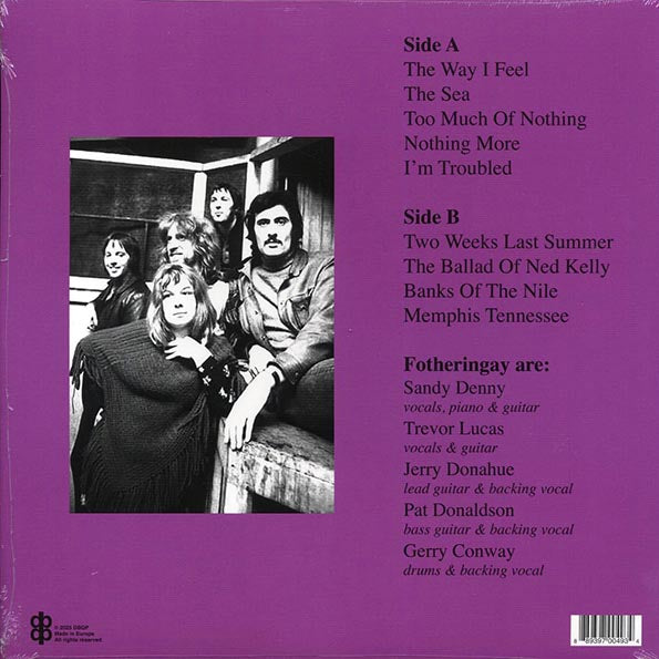 Fotheringay - Live in Kralingse Bos, Rotterdam, June 28th 1970