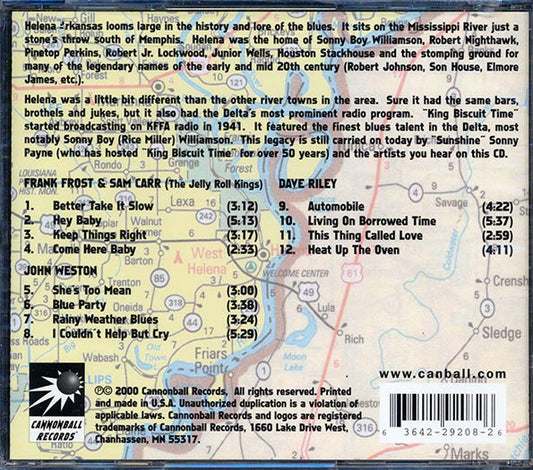 Frank Frost, Sam Carr - Blues Across America: The Helena Scene (marked/ltd stock)