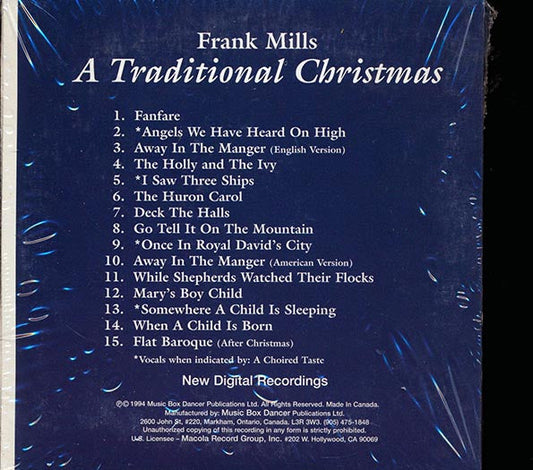 Frank Mills - A Traditional Christmas
