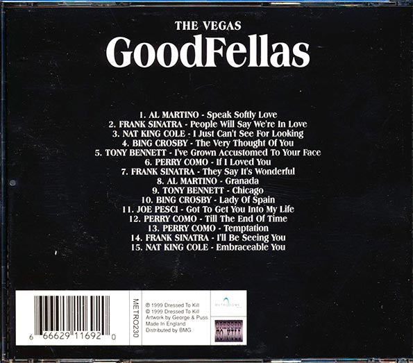 Frank Sinatra, Bing Crosby, Tony Bennett, Perry Como, Nat King Cole, Etc. - The Vegas Goodfellas