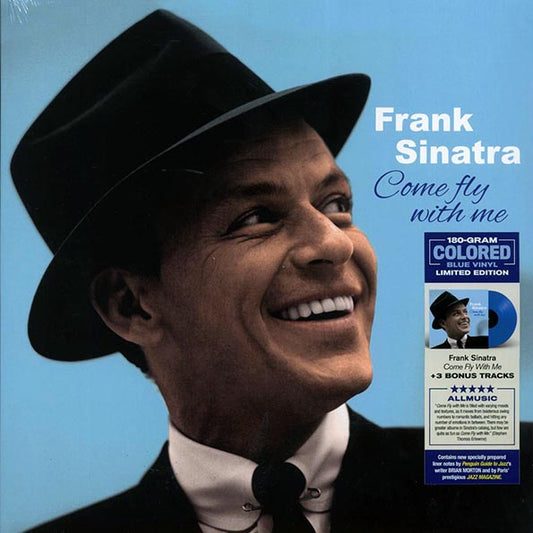 Frank Sinatra - Come Fly With Me (+3 bonus tracks) (180g) (blue vinyl)
