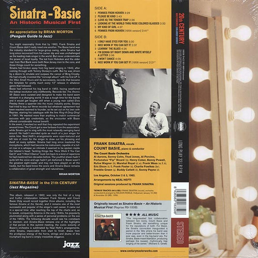 Frank Sinatra, Count Basie - Sinatra-Basie (+2 bonus tracks) (DMM) (ltd. ed.) (180g) (red vinyl)