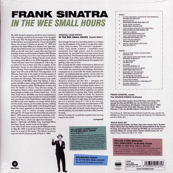 Frank Sinatra - In The Wee Small Hours (180g)
