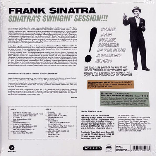 Frank Sinatra - Sinatra's Swingin' Session!!! (180g)