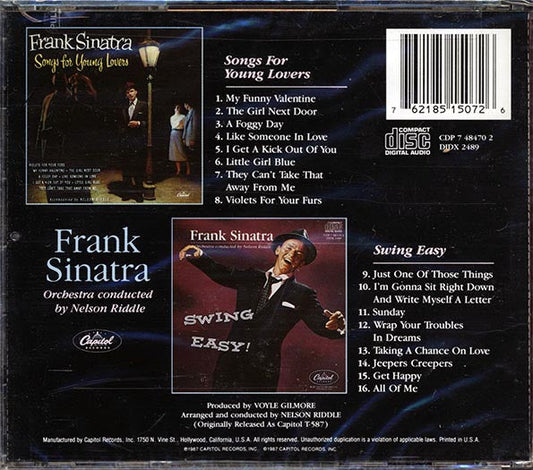 Frank Sinatra - Songs For Young Lovers + Swing Easy (2 albums on 1 CD)