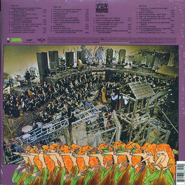 Frank Zappa - 200 Motels (50th Anniv. Ed.) (2xLP) (180g) (remastered)