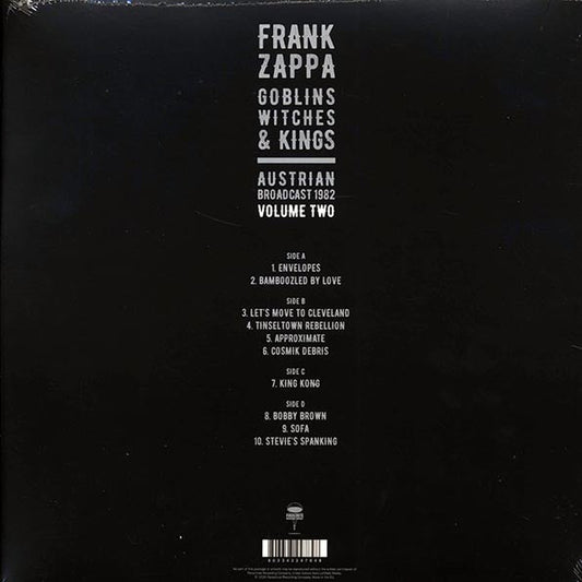 Frank Zappa - Goblins Witches & Kings Volume 2: Austrian Broadcast 1982 (2xLP)