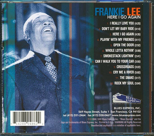 Frankie Lee - Here I Go Again