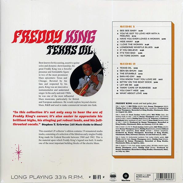 Freddie King - Texas Oil: Federal Recordings 1960-1962 (ltd. ed.) (180g)