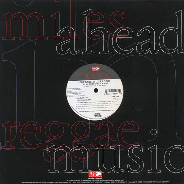 Freddie McGregor - If Love Was To Die For; Intrumental  /  Freddie McGregor - I Wish There Was A Way; Instrumental