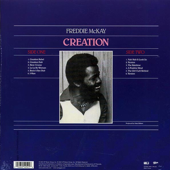 Freddie McKay - Creation
