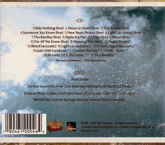 Further Seems Forever - The Final Curtain (20 tracks) (incl. DVD) (deluxe 3-fold digipak)