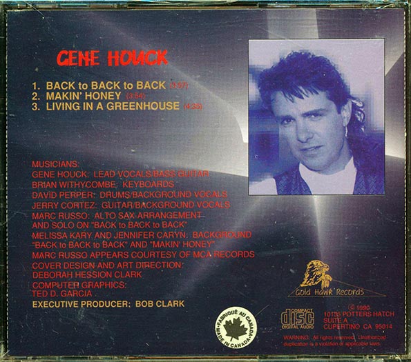 Gene Houck - Back To Back To Back