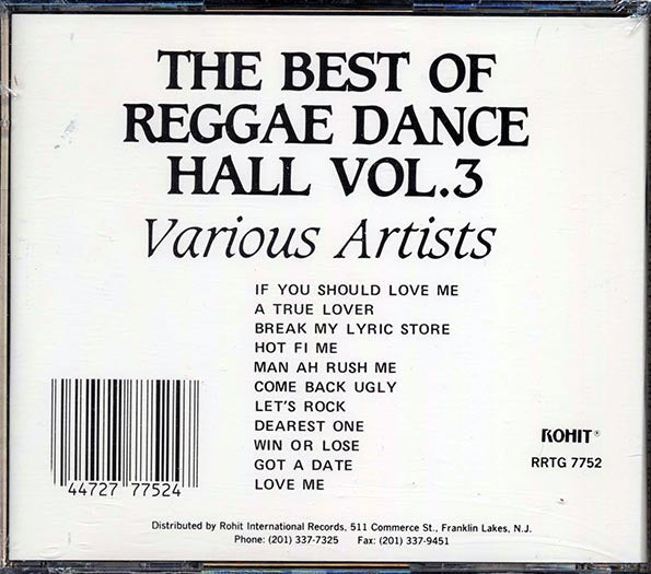 General Trees, Yellowman, Shelly Thunder, Etc. - The Best Of Reggae Dance Hall Volume 3