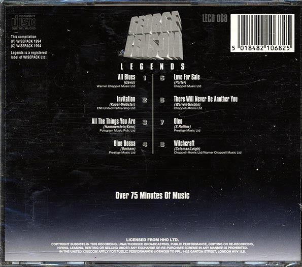 George Benson - Legends