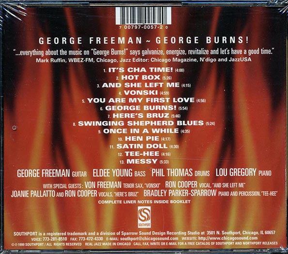 George Freeman - George Burns!